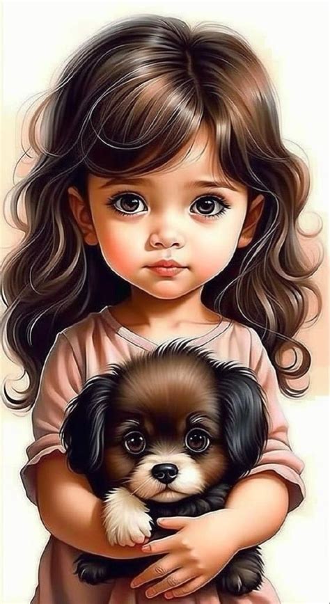 Pin By Estela On Dibujitos In Girly Art Illustrations Big Eyes