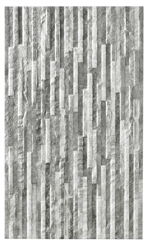 Oscano Pebble Graphite Stone Effect Mini Split Face Ceramic Wall Tile