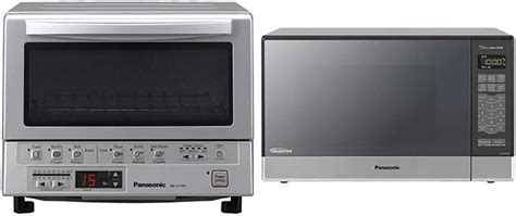 Panasonic Flashxpress Compact Toaster Oven 4 Slice And Microwave Oven