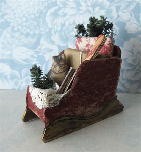 vintage style miniatures late night coffee