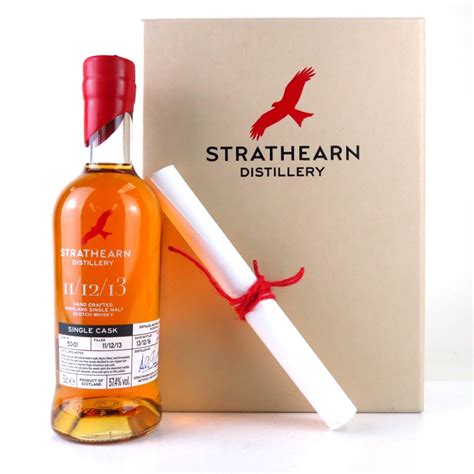 Strathearn Distillery Inaugural Single Cask / Bottle #94 | Whisky ...