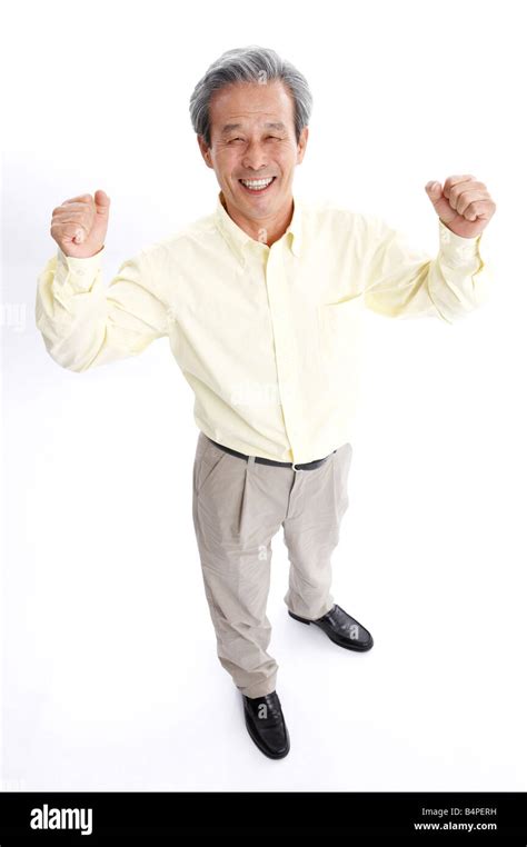 Mature Man Smiling Portrait Stock Photo Alamy