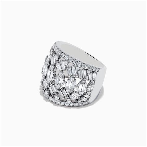 Effy Hematian 14K White Gold Diamond Statement Ring 2.42 TCW ...