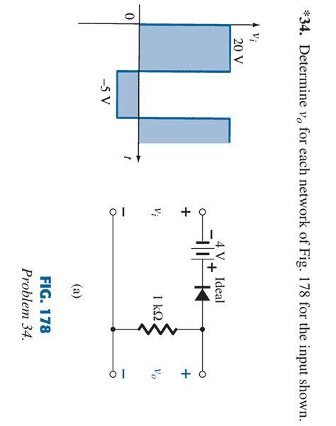 Solved 34 Determine V For Each Network Of Fig 178 For Chegg