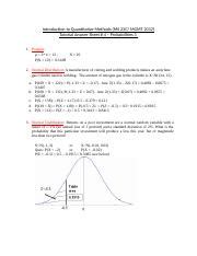 Tutorial Answer Sheet Probabilities 3 Revsied27022012 Doc