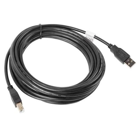 Lanberg Printer Cable Usb A Male To Usb B Male M Black Ca Usba Cc