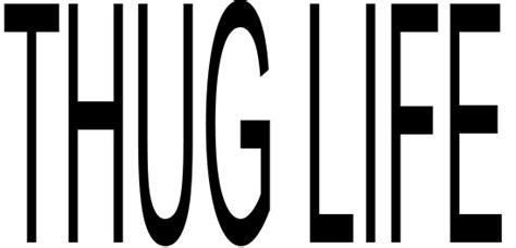 Thug Life Logo PNG Picture – Free PNG Pack Download