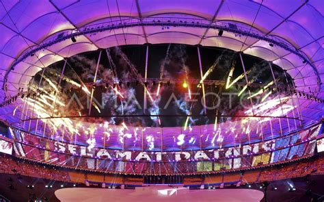 Pembukaan Sea Games Xxix Antara Foto