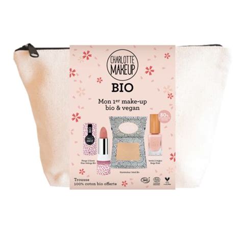 Trousse De Maquillage Bio Et Vegan Charlotte Make Up Bio La Trousse