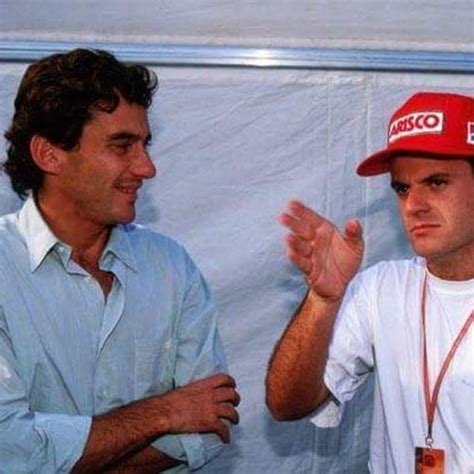 Ayrton Senna Live On Instagram Even Today Rubens Barrichello Has A