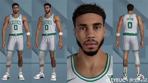 Nba K Jayson Tatum Cyberface And Body Model V By Igo Inge