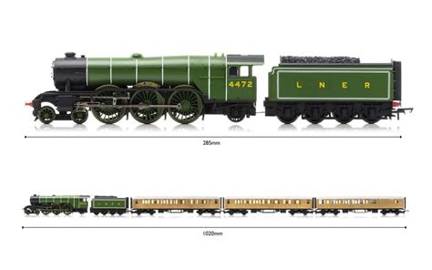 Hornby Railways Flying Scotsman Train Set - Wonderland Models | R1255M | £199.99