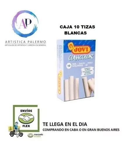 Tizas Jovi Blanca Caja X 10 Unidades
