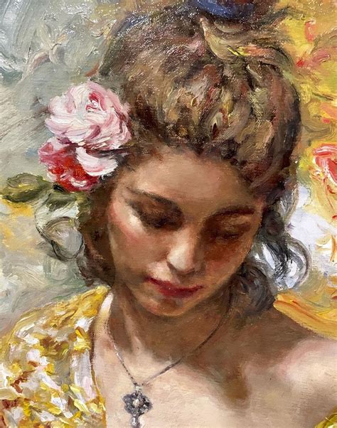 José Royo Golden José Royo Oil Painting On Canvas Impressionist At