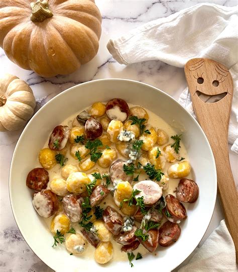 Pumpkin Gnocchi with Gorgonzola Cream Sauce – Pat Cooks