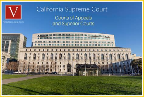 Overview Of California Courts Of Appeals Vondran Legal