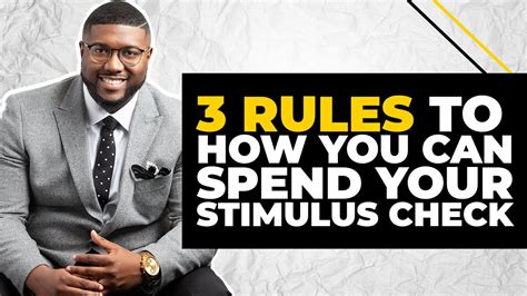 3 Ways To Spend Your Stimulus Check For Absolute Best Results Youtube