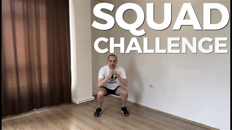 The Most Effective Squat Challenge Leg Workout YouTube