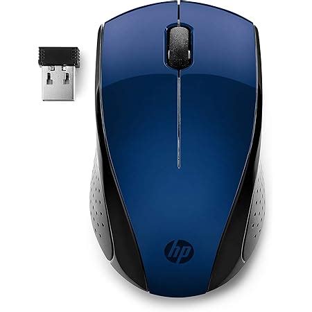 Amazon Hp X G Wireless Mouse Blue Month Battery Side