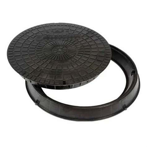 Black Rcc Circular Manhole Cover Shape Round At Rs 500piece In