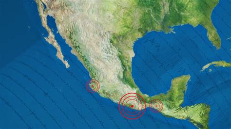 Sismos Mapa Muestra Las Entidades De M Xico Con M S Riesgo Uno Tv