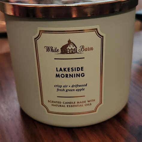 Bath And Body Works Accents Nwt Bath Body Works Candle Lakeside Morning Poshmark