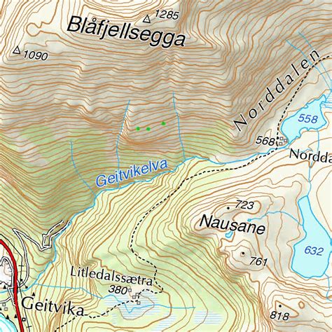 Municipality of Volda Map by The Norwegian Mapping Authority | Avenza Maps