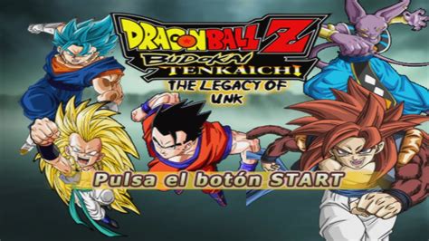 DESCARGA NUEVA ISO DRAGON BALL Z BUDOKAI TENKAICHI 3 THE LEGACY OF UNK