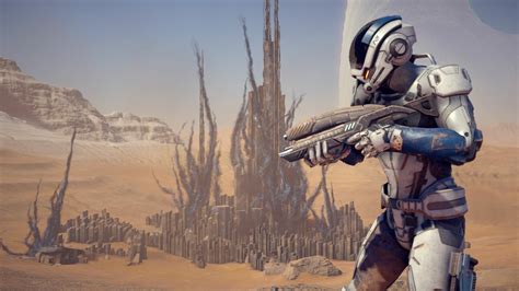 Download Scott Ryder Video Game Mass Effect Andromeda Hd Wallpaper