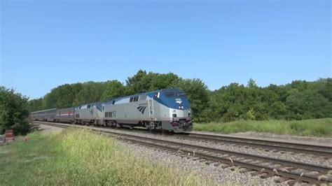 Last Amtrak California Zephyr Before Railroad Strike At Agency Iowa