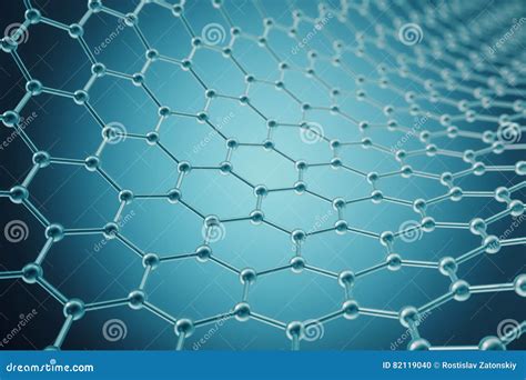 Primer Geom Trico Hexagonal De La Forma De La Nanotecnolog A De La