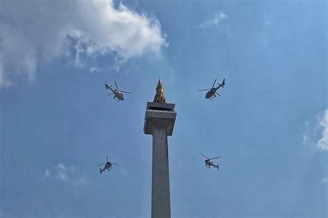 Meriahkan HUT Ke 78 TNI 91 Pesawat Dan Helikopter Bakal Atraksi Di