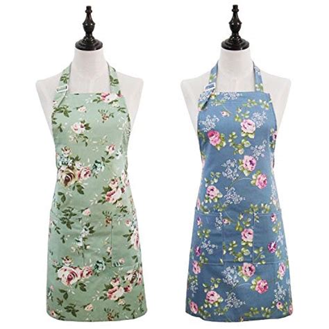 The Best Floral Aprons with Pockets: Look Stylish While Cooking!