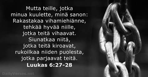 18 kesäkuuta 2021 Päivän Raamatun jae Luukas 6 27 28 DailyVerses net