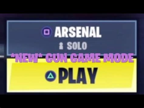 New Gun Game Mode Fortnite Battle Royal Youtube