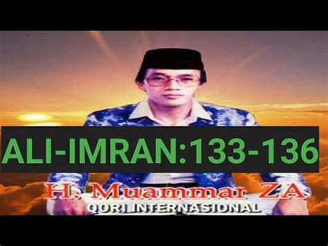 H Muammar Za Tilawatil Qur An Qori Internasional Youtube