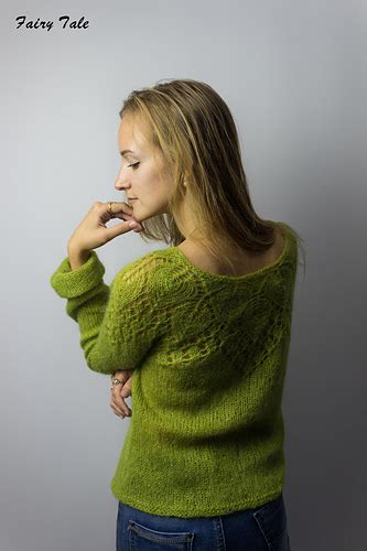 Ravelry Olive Sheer Sweater Pattern By Irina Khoroshaeva