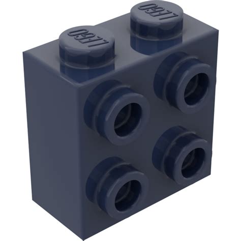 Lego Dark Blue Brick X X With Studs On One Side