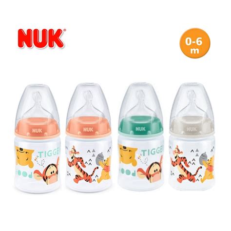 NUK Disney Winnie The Pooh First Choice Baby Bottle Medium Teat 0