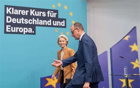 Announcement Of Cdu Decision On Eu Spitzenkandidatur Ursula Von Der