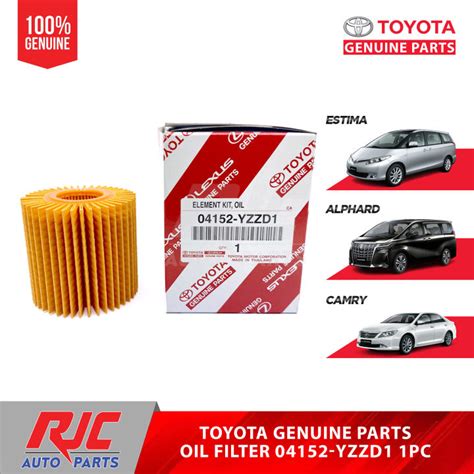 Toyota Genuine Oil Filter Element For Alphard Camry Estima