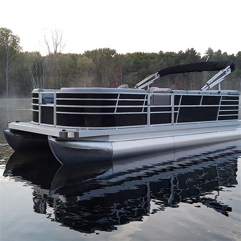 Mmelancho High Performance Gathering Aluminum Pontoon Boat With Ocean