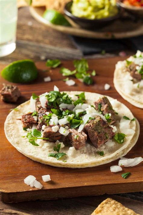 Marinated Skirt Steak Tacos Carne Asada Izzycooking