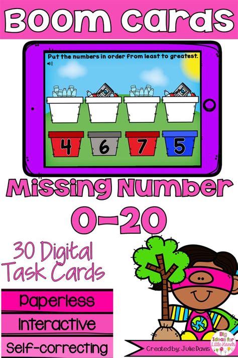 Earth Day Math Centers Digital Game Boom Cards Math Centers Math