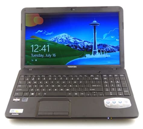 Toshiba Satellite C855d S5320 Laptop With Amd E Series Windows 8 And