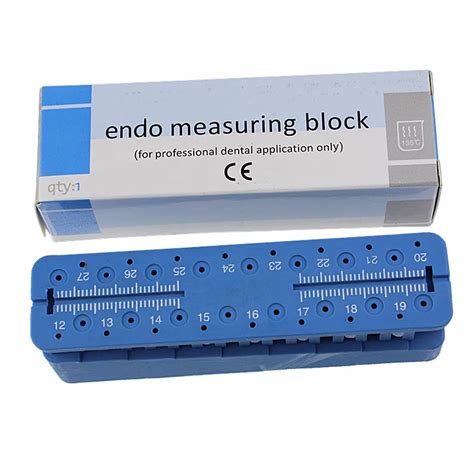 Dental Endo Block File Holder Measuring Tools Accessory Endodontic