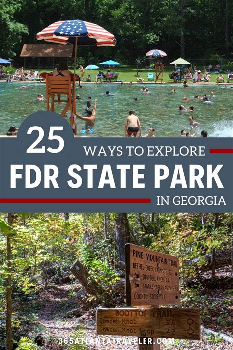 FDR STATE PARK: 25 WAYS TO EXPLORE & ENJOY THIS GA TREASURE