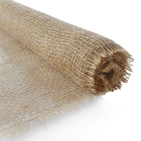 Wellco 40 In X 25 Ft Natural Burlap Fabric For Weed Barrier Raised