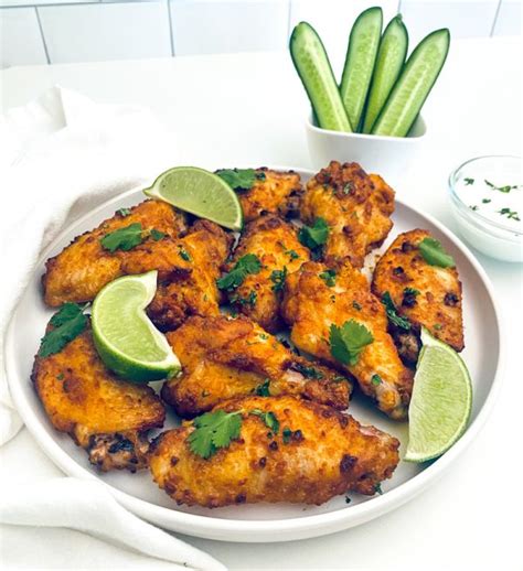 Air Fryer Tandoori Chicken Wings Gourmet Mami