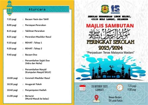 Buku Program Sambutan Maulidur Rasul Sklk Lebongeo Flip Pdf